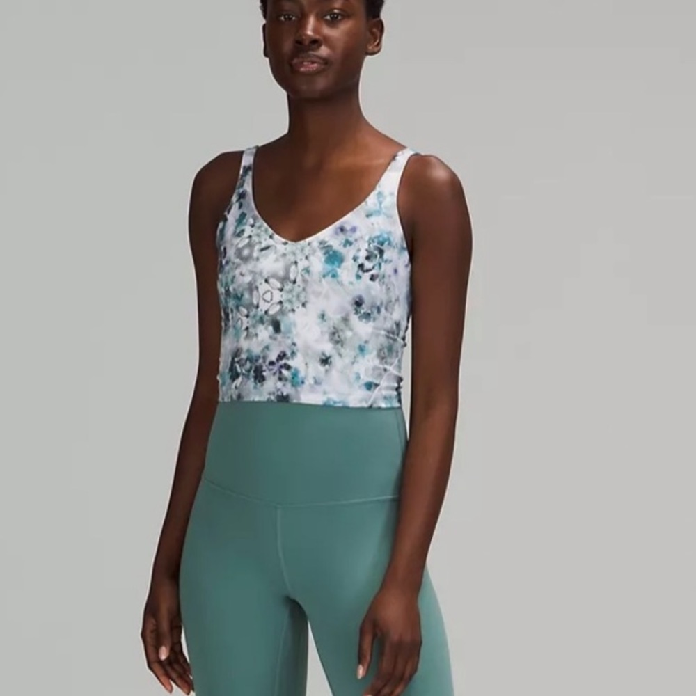 lululemon Align Cropped Tank Top in Kaleiodfloral Multi